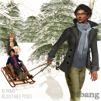 Second Life Marketplace - !bang - sledding - family